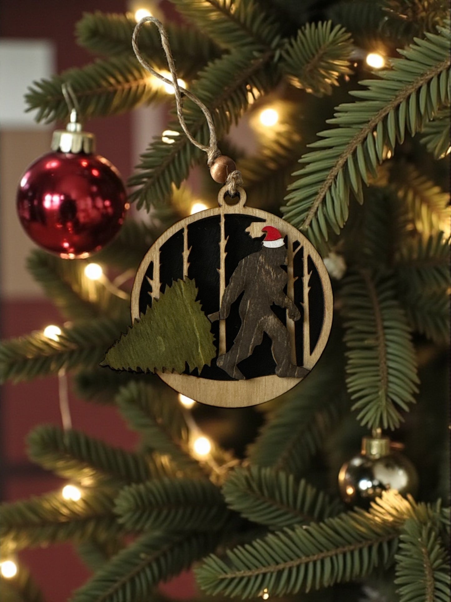 Handmade Wood Ornaments