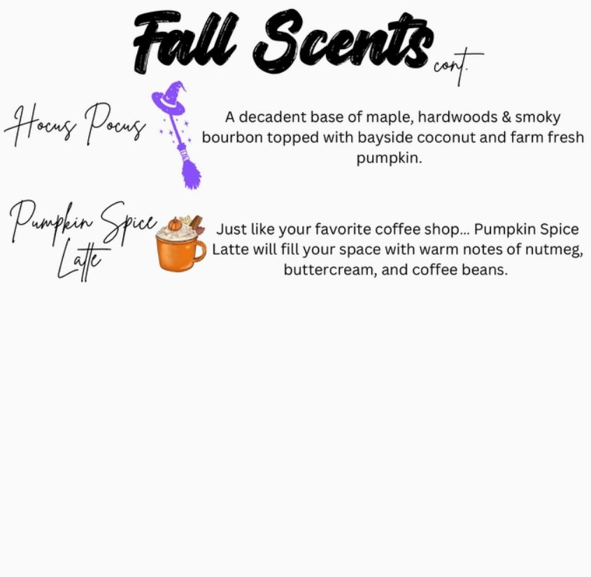 Fall Scent Wax Melt