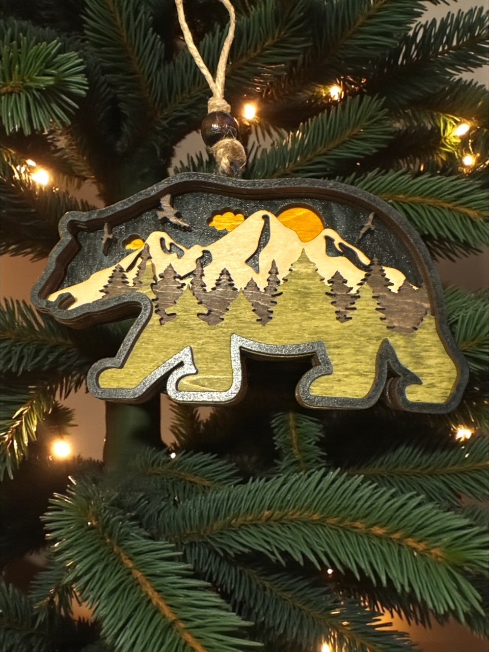 Handmade Wood Ornaments